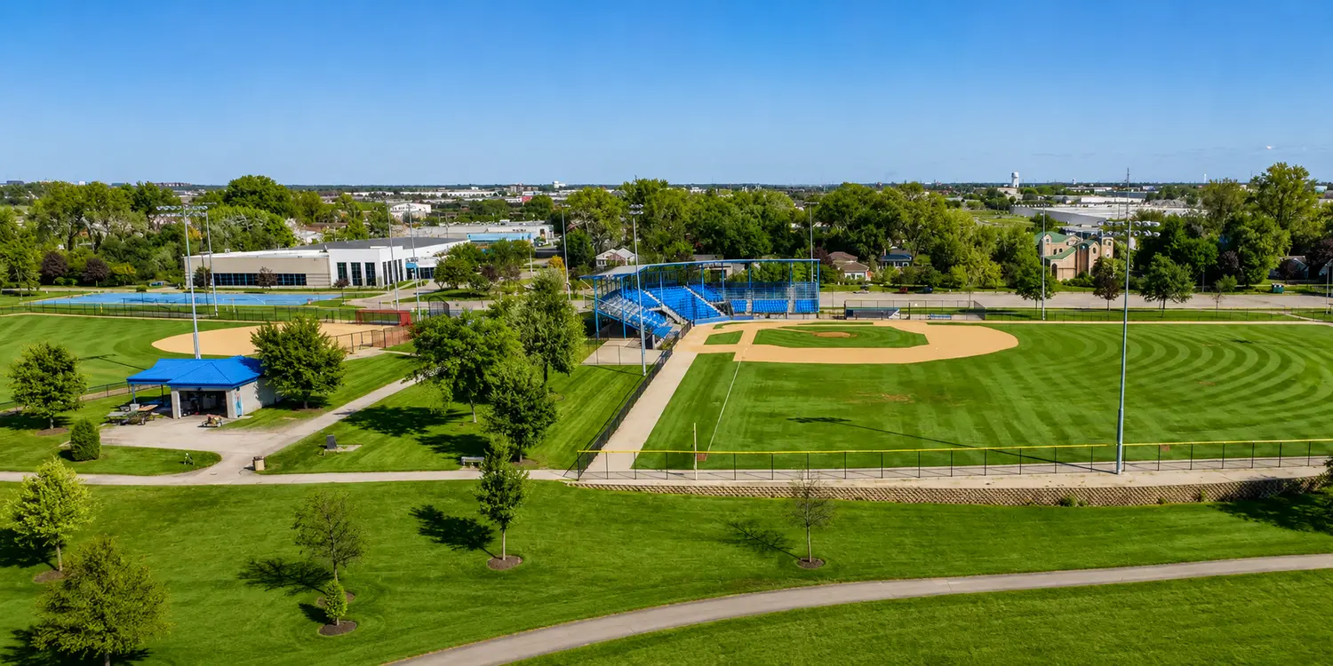 Bensenville Park District sports complex in Bensenville, Illinois