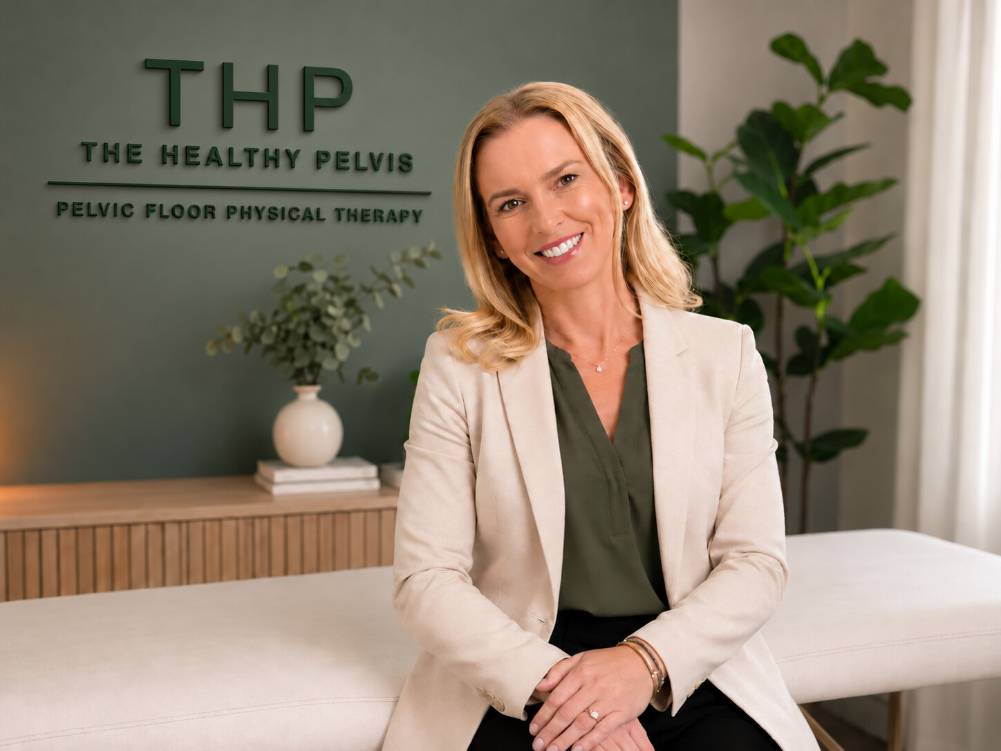 Dr. Melissa Scholl, PT, DPT, founder and clinical director of The Healthy Pelvis